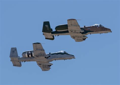 Watch These A 10 Warthogs Perform A Rare Demo Flight Together