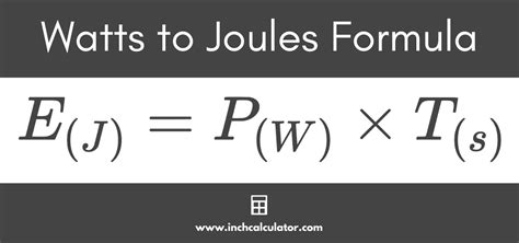 5 Ways Watts To Joules