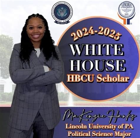 We Are So Proud To Announce That Fellow Lions Makenzie Hanks And Cody Gibbs Have Been Named 2024 Hbcu Scholars By The White House Initiative On Historically Black Colleges And Universities Selected