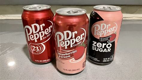 We Tried The New Dr Pepper Strawberries And Cream Soda And Longed For