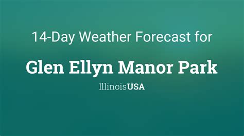 Weather For Glen Ellyn Illinois Usa