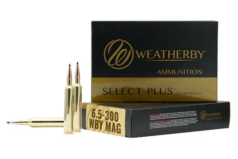 Weatherby N653140acb 6 5 300 Weatherby Magnum 140 Gr Accubond Select