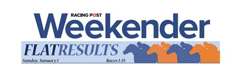 Weekender Results Racing Post