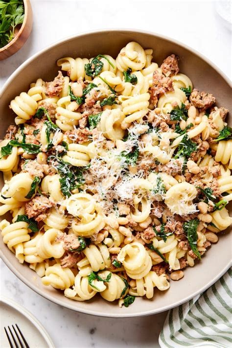 Weeknight Spinach Sausage Pasta Recipe Wyse Guide
