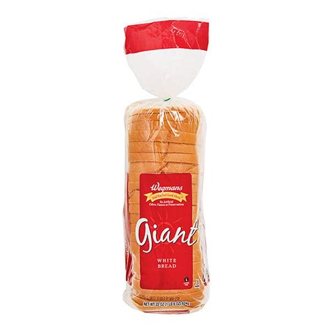 Wegmans Giant White Bread Fig App