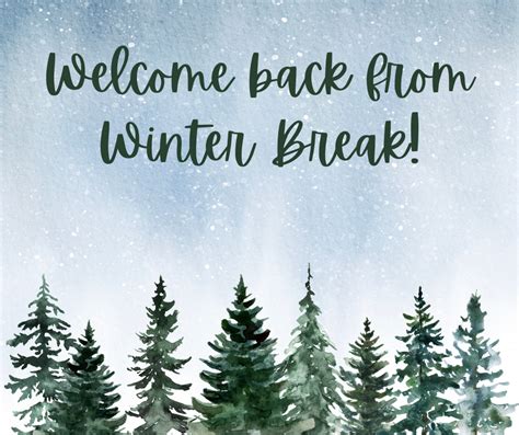 Welcome Back To Our Students Over Winter Break Campus Had A Few Flurries