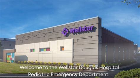Wellstar Douglas Hospital Opens New Pediatric Emergency Department