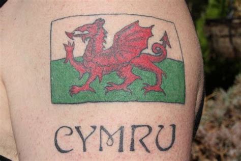 Welsh Flag Tattoo Designs