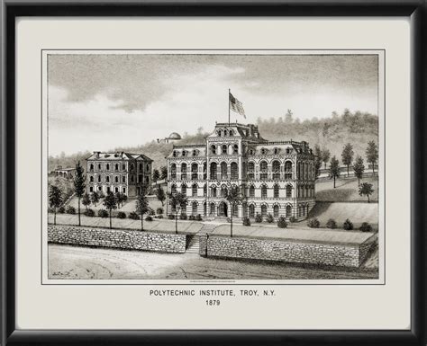 West Hall Rensselaer Polytechnic Institute Troy Ny Watercolor Rensselaer County Historical Society New York Heritage Digital Collections West Hall Rensselaer Polytechnic Institute Troy Ny Watercolor Rensselaer County Historical Society New York Heritage Digital Collections