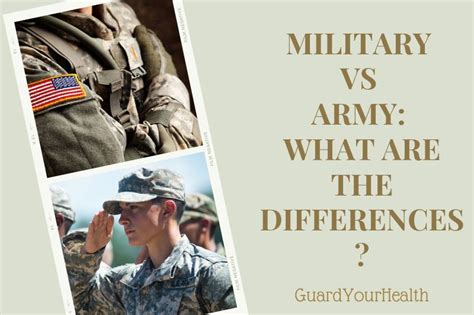 What Are The Differences Military Vs Army Top Full Guide 2022
