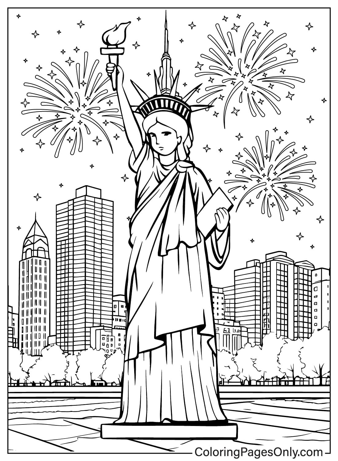 Statue of Liberty Original Colour