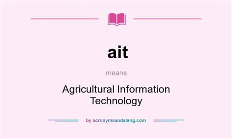 What Does Ait Means Ait Meaning Abbreviation Acronym