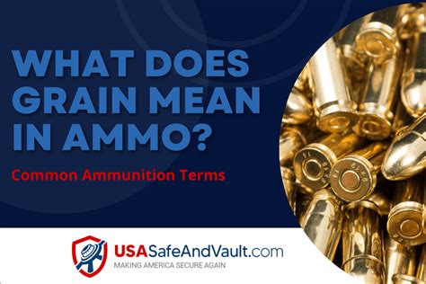 What Does Ammo Grain Mean