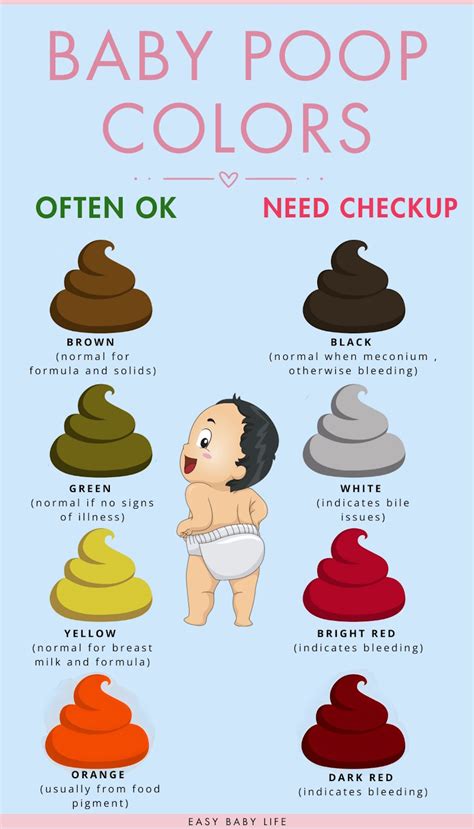 What Does Baby Poop Color Mean Chart And Guide