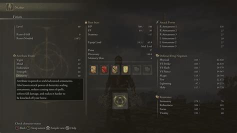 What Does Dexterity Do In Elden Ring Videogamer Com