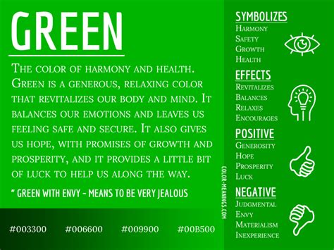 5 Ways Green Represents