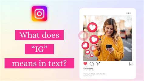 What Does Ig Mean In Texting Instagram More Slang Explained What Does Ig Mean In Texting Instagram More Slang Explained