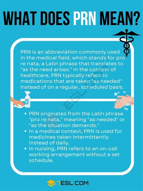 What Does Prn Mean In A Hospital Or Medical Setting Med Kit Authority What Does Prn Mean In A Hospital Or Medical Setting Med Kit Authority