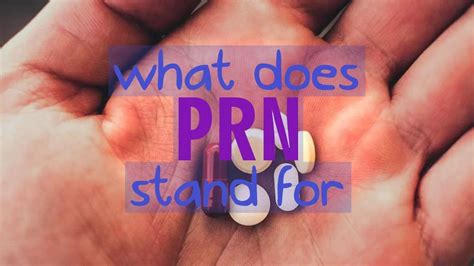What Does Prn Stand For Medical Abbreviation 2024