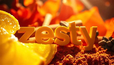 What Does Zesty Mean Embracing Vibrant Energetic Descriptions