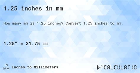 What Is 1 25 Cm In Inches Calculatio What Is 1 25 Cm In Inches Calculatio