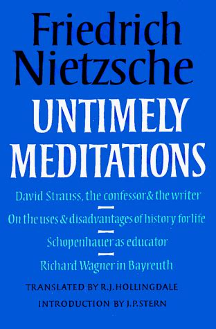 What Is Atheism Untimely Meditations