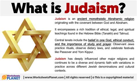 What Is Judaism Definition Of Judaism