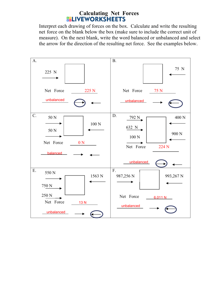 5 Ways Net Force Works