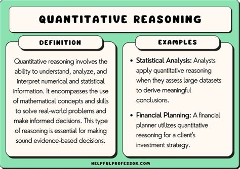 5 Ways Quantitative Reasoning Works