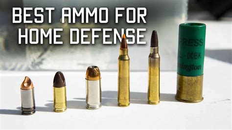 What Is The Best Gun Ammo For Home Defense Ballistic Test Tactical Rifleman