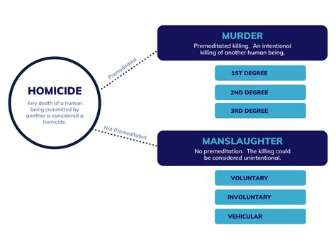What Is The Difference Between Murder Homicide And Manslaughter Recording Law