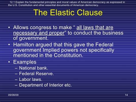 What Is The Elastic Clause Slideshare