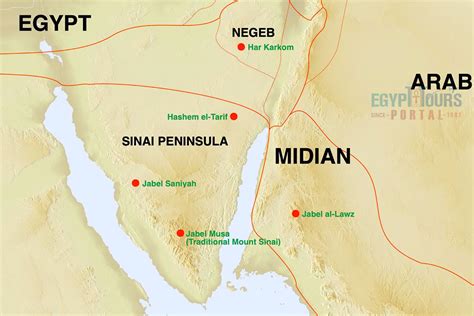 What Is The Location Of The Real Mount Sinai