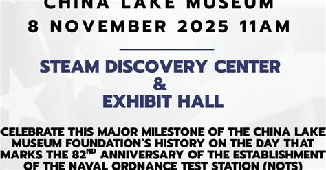 What S New At The China Lake Museum Arts Entertainment Ridgecrestca Com What S New At The China Lake Museum Arts Entertainment Ridgecrestca Com