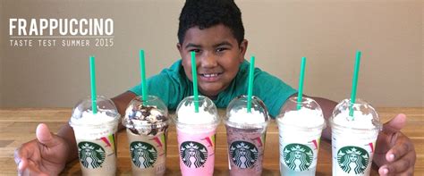 What S The Best Frappuccino Flavor Kids Taste The 20Th Anniversary Flavors