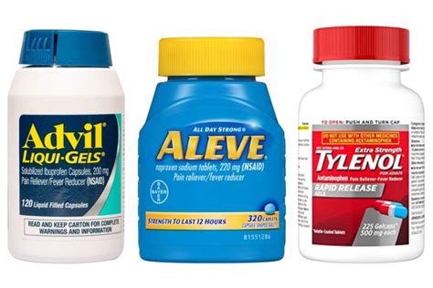 What S The Difference Between Tylenol Advil Aleve And Aspirin