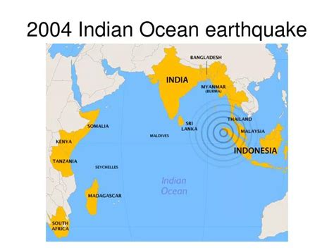 What Was The Location Of The Earthquake That Caused The Indian Ocean
