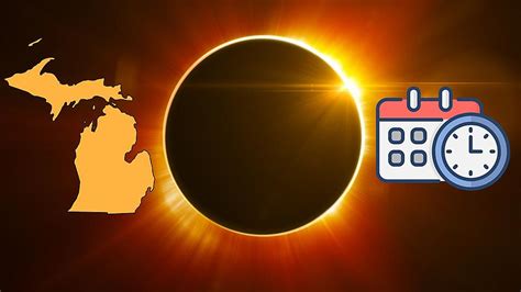 When Michigan Residents Will See The Upcoming Solar Eclipse When Michigan Residents Will See The Upcoming Solar Eclipse