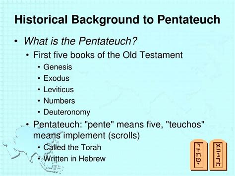 5 Facts Pentateuch