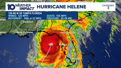 Helene Hurricane Tracker Now