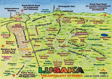 Where Is Lusaka Location Of Lusaka In Zambia Map Where Is Lusaka Location Of Lusaka In Zambia Map