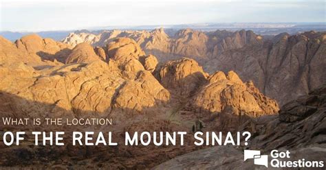 Where Is Mount Sinai Located Asknoah Org