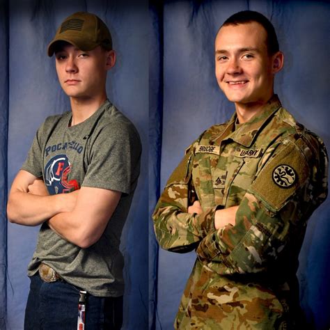 While Still In High School Idaho Army National Guard Soldier Serves