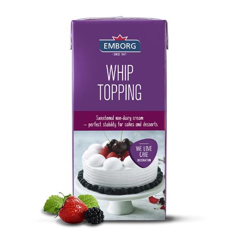 Whip Topping Emborg