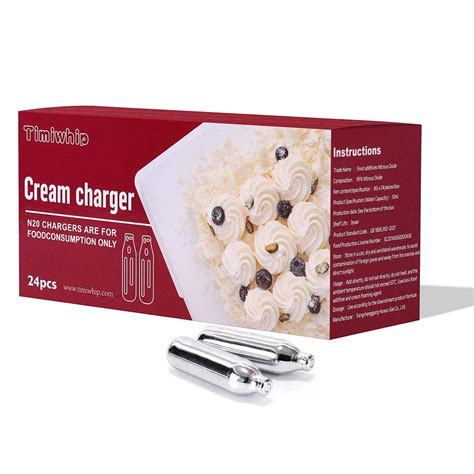 Whipped Cream Chargers Nitrous Oxide N2o 8G Timiwhip Whipped Cream Chargers Nitrous Oxide N2o 8G Timiwhip