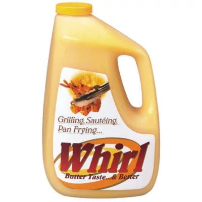 Whirl Butter Alternative 128 Oz 1 Gallon Liquid Butter Substitute Whirl Butter Alternative 128 Oz 1 Gallon Liquid Butter Substitute