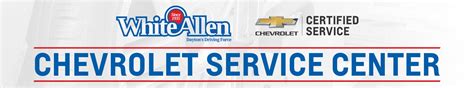 White Allen Chevrolet Service Department