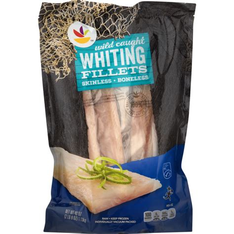 Whiting Fillets Boneless Skinless