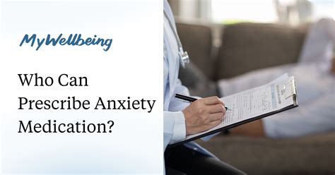 Who Can Prescribe Anxiety Medication