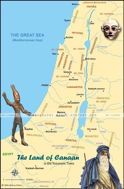 Who Were The Canaanites Stories From The Land Of Canaan Geography